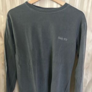 Only New York Men's Gray Long Sleeve